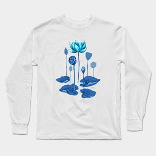 Blue lotus Long Sleeve T-Shirt